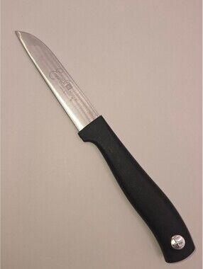 Wusthof Paring Knife with 3.5-Inch Stainless Steel Blade and Black Ergonomic Non